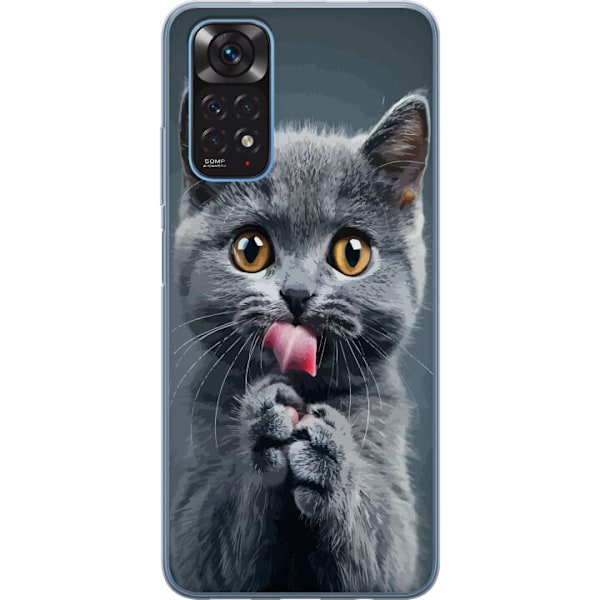 Xiaomi Redmi Note 11 Gennemsigtig cover Kat