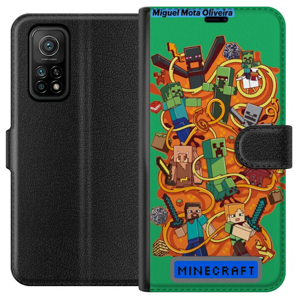 Xiaomi Mi 10T 5G Plånboksfodral Minecraft
