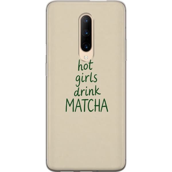 Kompatibelt Mobildeksel til OnePlus 7 Pro Matcha-jenter beige
