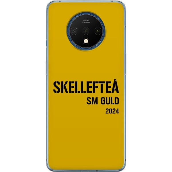 OnePlus 7T Läpinäkyvä kuori Skellefteå SM KULTA