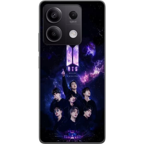 Kompatibelt Mobildeksel til Xiaomi Redmi Note 13 Pro BTS lila
