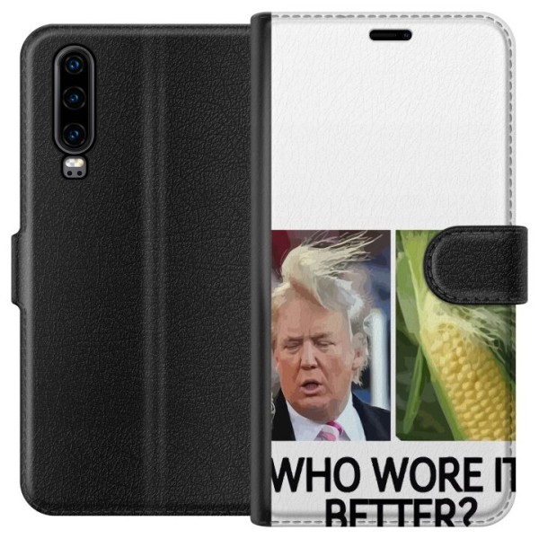 Huawei P30 Plånboksfodral Trump