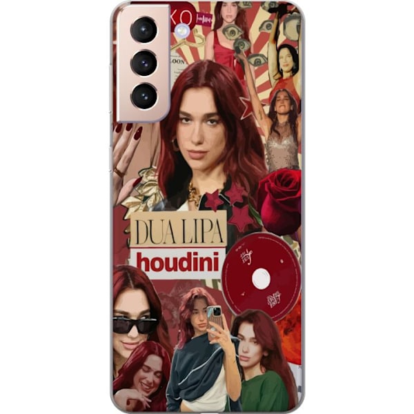 Samsung Galaxy S21 Läpinäkyvä kuori Dua Lipa – Fashion & Style Edit