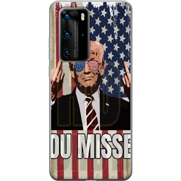 Huawei P40 Pro Gjennomsiktig deksel Trump