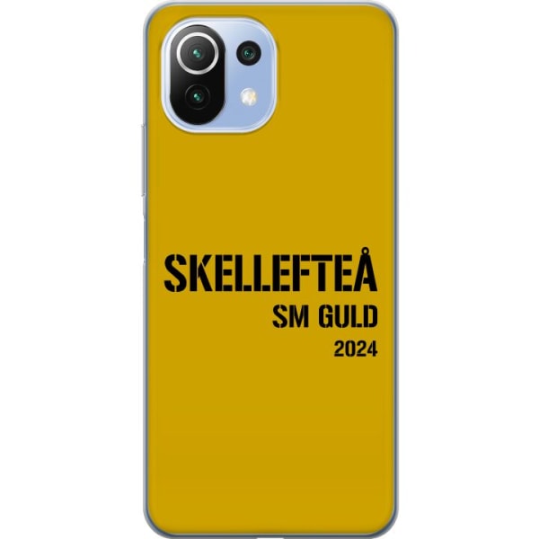 Xiaomi 11 Lite 5G NE Läpinäkyvä kuori Skellefteå SM KULTA