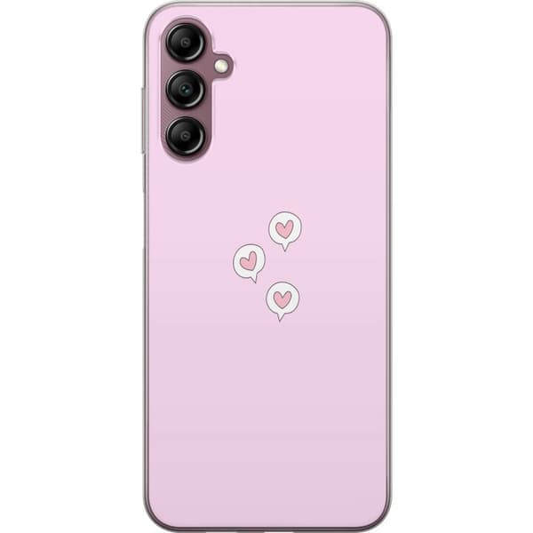 Kompatibelt Mobildeksel til Samsung Galaxy A14 5G Hjerter i bobler
