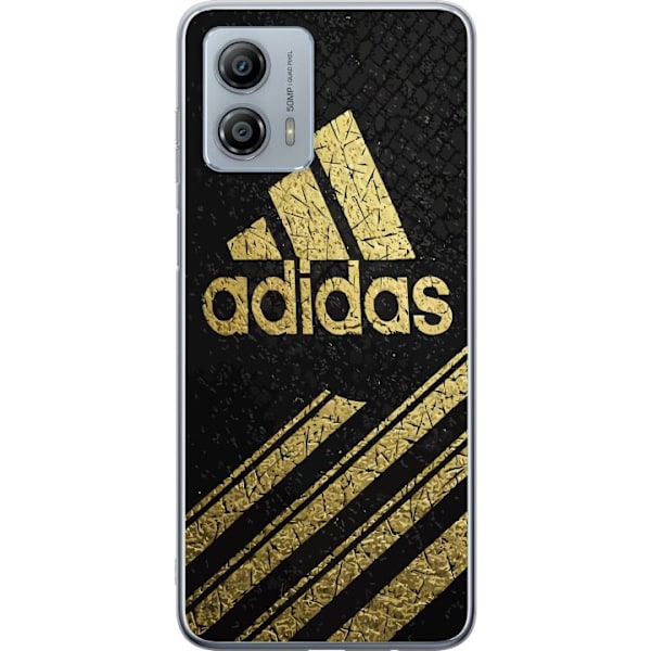 Motorola Moto G53 Gennemsigtig cover Adidas