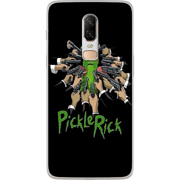 OnePlus 6 Genomskinligt Skal Pickle Rick