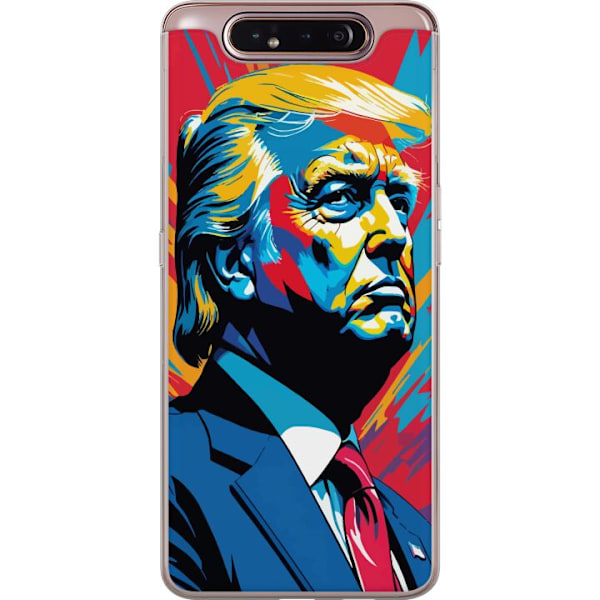 Samsung Galaxy A80 Genomskinligt Skal Trump