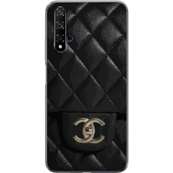 Huawei nova 5T Genomskinligt Skal Chanel Black