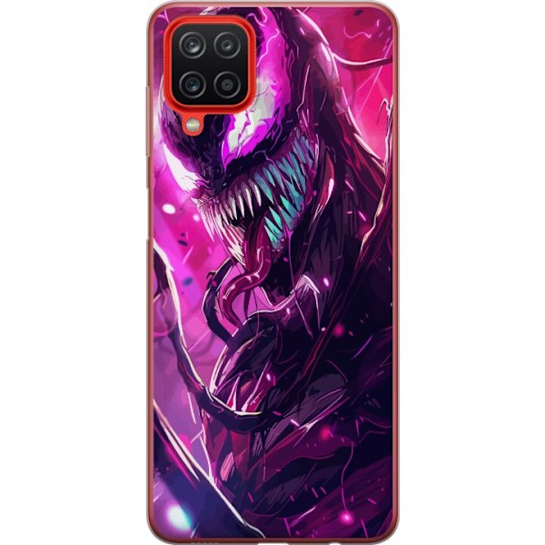 Samsung Galaxy A12 Läpinäkyvä kuori Spider Man