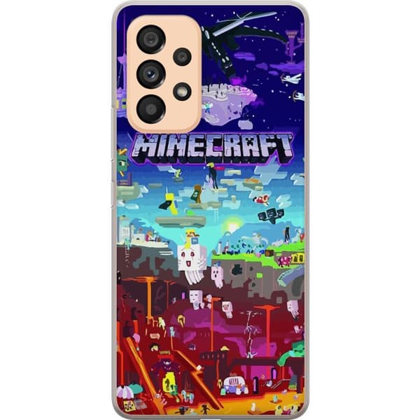 Kompatibel Mobilcover til Samsung Galaxy A53 5G Minecraft
