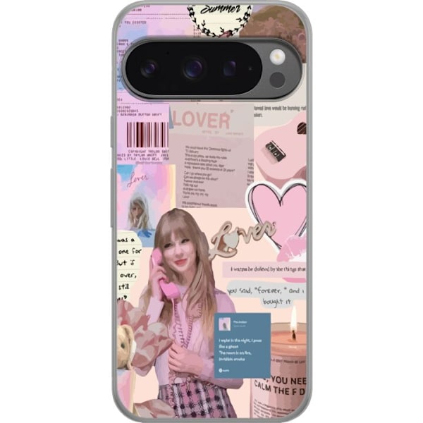 Google Pixel 9 Pro XL Gennemsigtig cover Taylor Swift