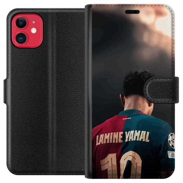 Kompatibel Tegnebogsetui til Apple iPhone 11 Lamine Yamal