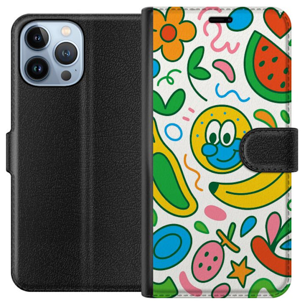 Apple iPhone 13 Pro Max Tegnebogsetui Sommerfugle Slør