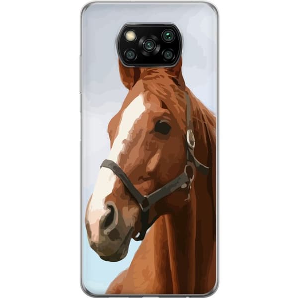 Kompatibel Mobilcover til Xiaomi Poco X3 NFC Hest