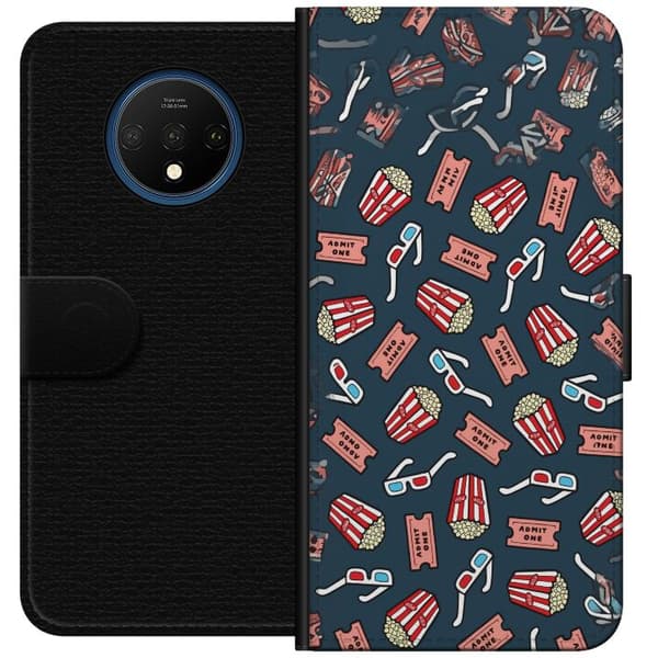 Kompatibelt Lommeboketui til OnePlus 7T Biokväll blå