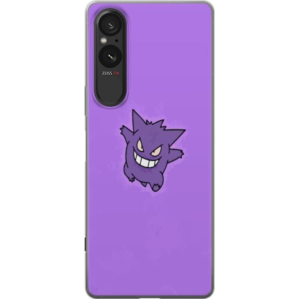 Sony Xperia 10 VI Genomskinligt Skal Gengar (Pokémon)