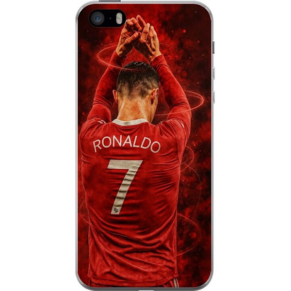 Apple iPhone SE (2016) Genomskinligt Skal Ronaldo