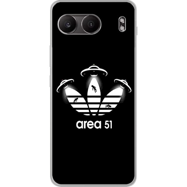 OnePlus Nord 4 Läpinäkyvä kuori Adidas Area 51