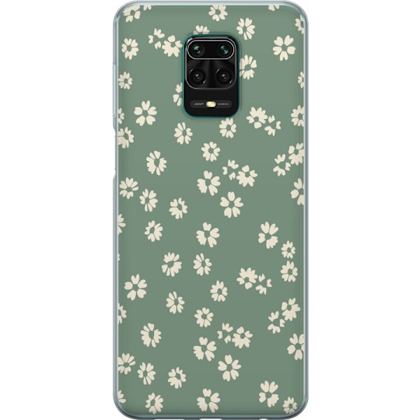 Xiaomi Redmi Note 9 Pro Genomskinligt Skal Blomsterdröm – färgglatt blommönster