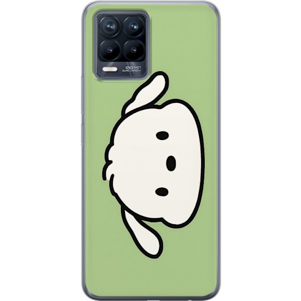 Realme 8 Läpinäkyvä kuori Snoopy Flip