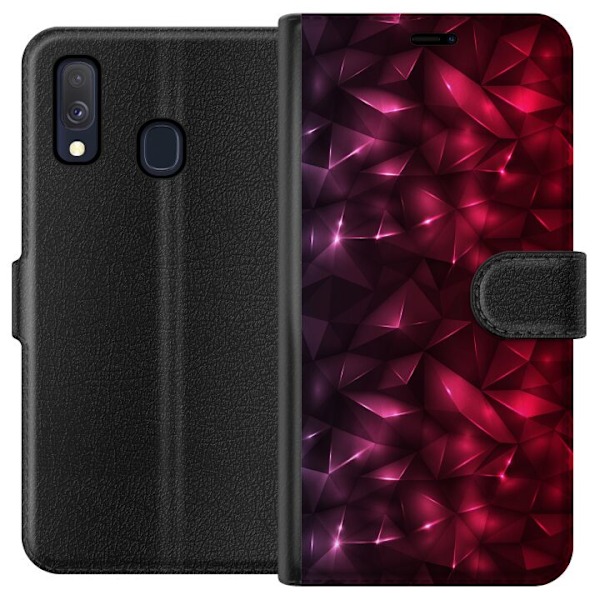 Samsung Galaxy A40 Plånboksfodral Tempting Red