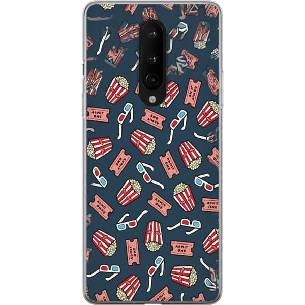 Kompatibelt Mobildeksel til OnePlus 8 Biokväll blå