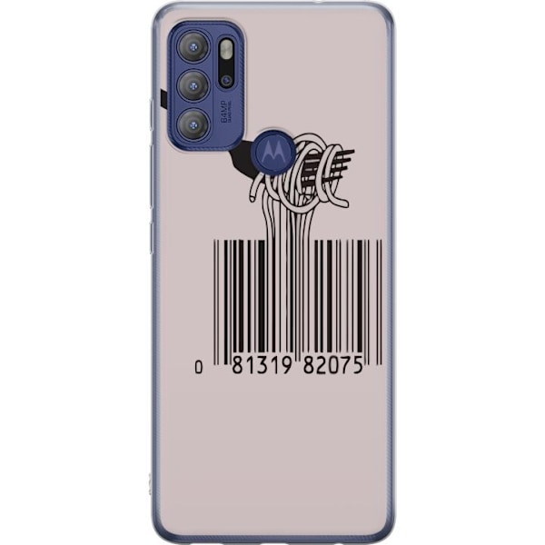 Motorola Moto G60S Genomskinligt Skal Pasta Code