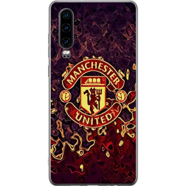 Huawei P30 Gennemsigtig cover Manchester United
