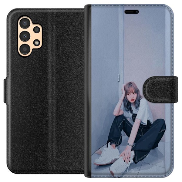 Samsung Galaxy A13 Lommeboketui Lisa from Blackpink – K-pop Style Icon