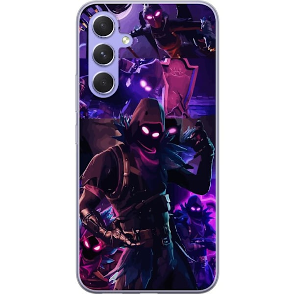 Samsung Galaxy A54 Gennemsigtig cover Fortnite Raven