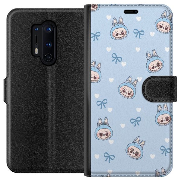 OnePlus 8 Pro Tegnebogsetui Labubu Ildånd