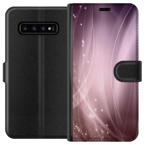 Samsung Galaxy S10 Tegnebogsetui Lavendelstøv
