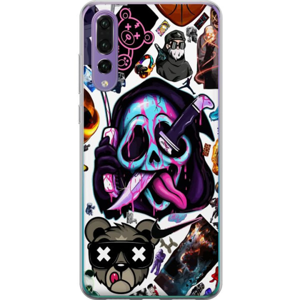 Huawei P20 Pro Gennemsigtig cover Stickers