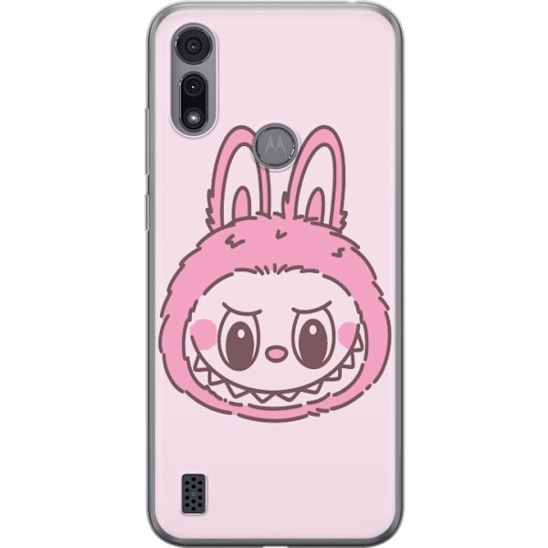 Motorola Moto E6i Läpinäkyvä kuori Labubu Eläinradan Bunny