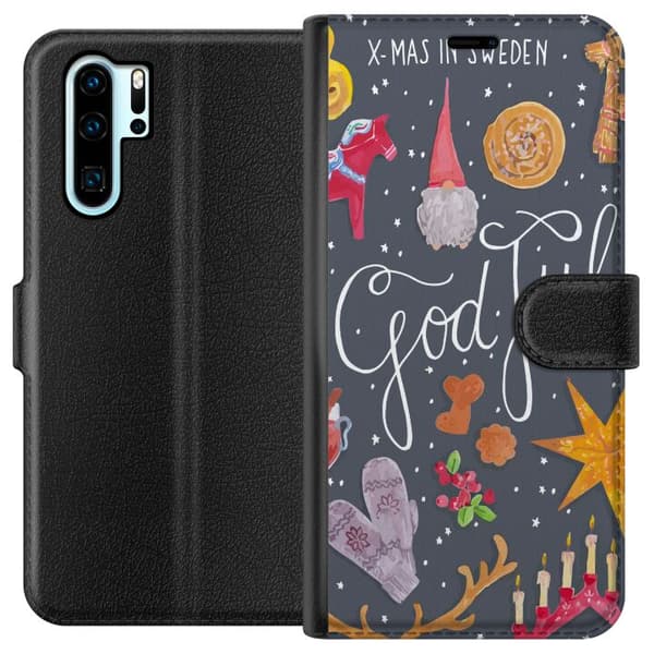 Kompatibelt Lommeboketui til Huawei P30 Pro God Jul
