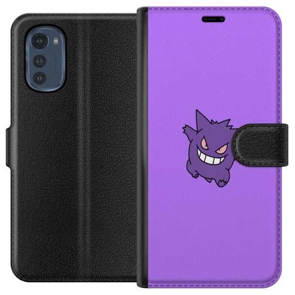 Motorola Moto E32s Tegnebogsetui Gengar Pokémon