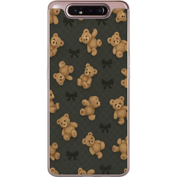 Samsung Galaxy A80 Gjennomsiktig deksel Teddy Klemmer
