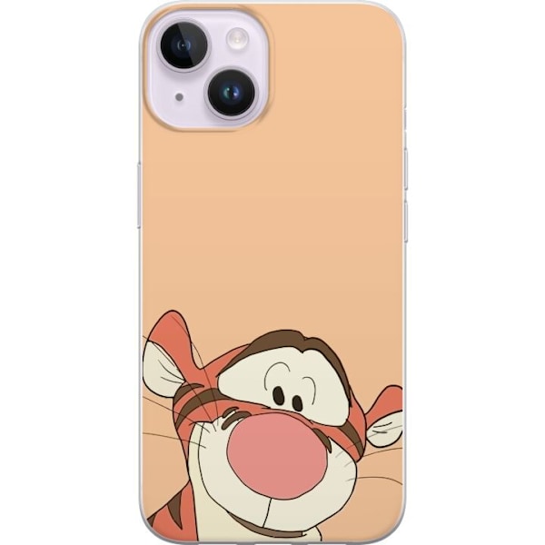 Apple iPhone 15 Gennemsigtig cover Tiger HEJ!