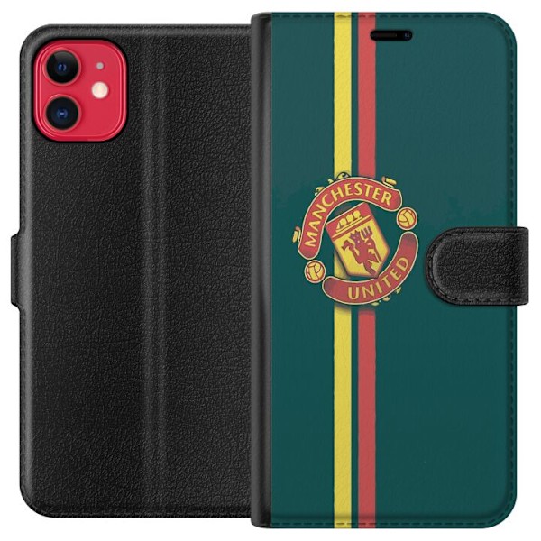 Apple iPhone 11 Tegnebogsetui Manchester United F.C.