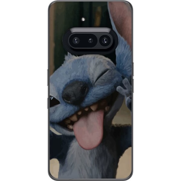 Nothing Phone (3a) Gjennomsiktig deksel Stitch Søt Alien - Bl