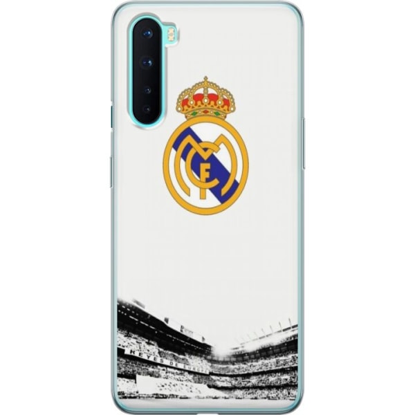 OnePlus Nord Gennemsigtig cover Real Madrid