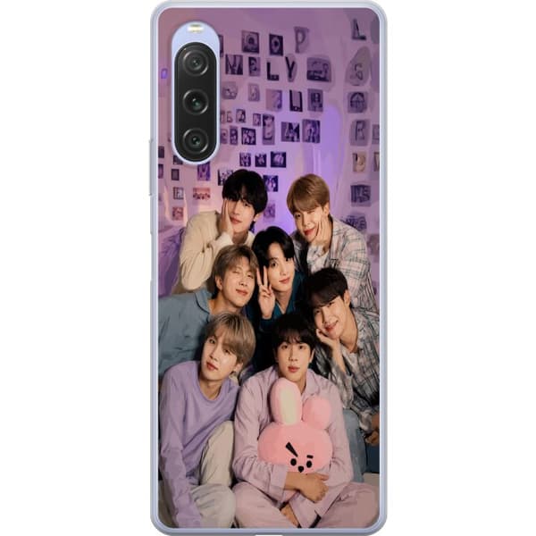 Kompatibel Mobilcover til Sony Xperia 10 V BTS lilla