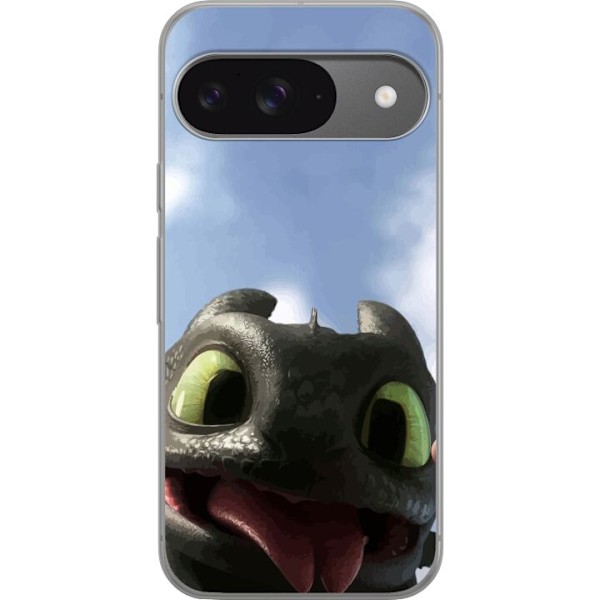 Google Pixel 9 Pro Genomskinligt Skal How to Train Your Dragon (Draktränaren)