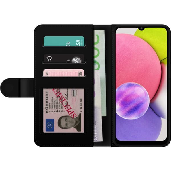 Kompatibelt Lommeboketui til Samsung Galaxy A03s Stitch