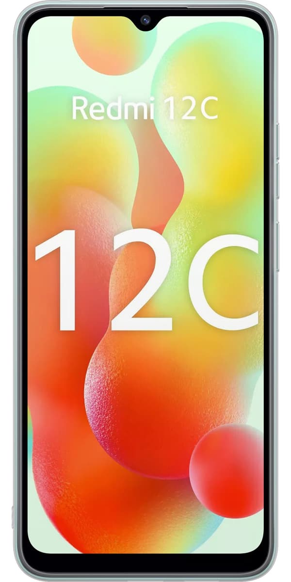 Kompatibelt Mobildeksel til Xiaomi Redmi 12C Vannfallsvenner turkis