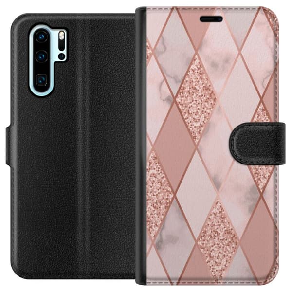 Kompatibelt Lommeboketui til Huawei P30 Pro Litt Finkle