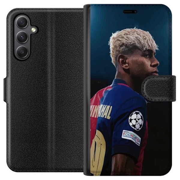 Samsung Galaxy S23 FE Lompakkokotelo Lamine Yamal - Barcelonan