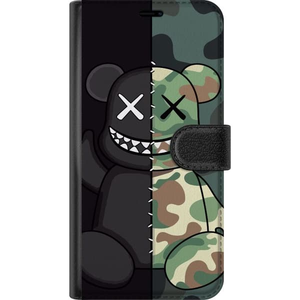 Kompatibelt Plånboksfodral till Samsung Galaxy A20e Army